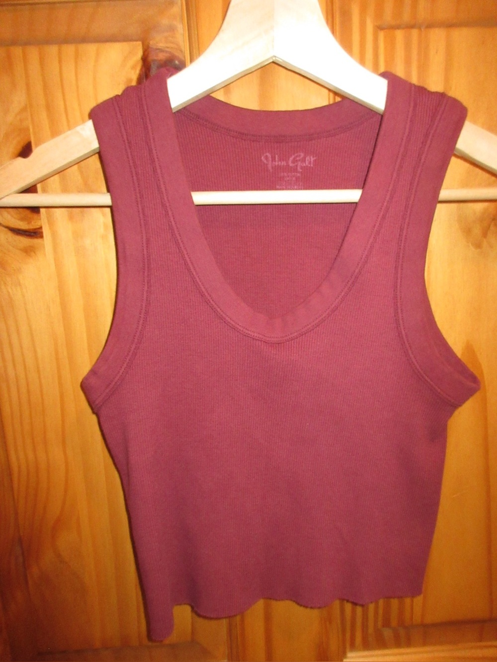 Brandy Melville Tank Top Dark Red